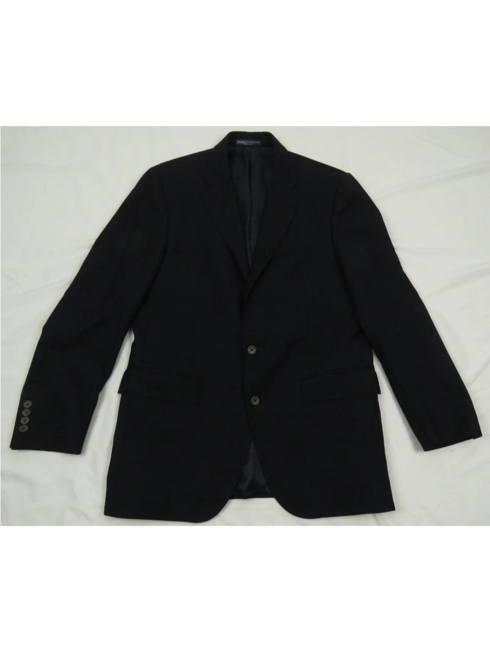 Ralph Lauren Polo 100% Virgin Wool 2 Button Sport Coat Blazer Jacket Italy 40 R